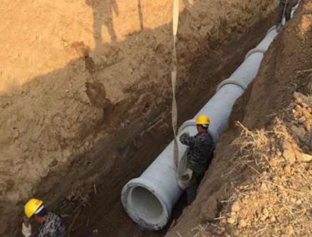 深圳南山钢筋混凝土排水管施工案例